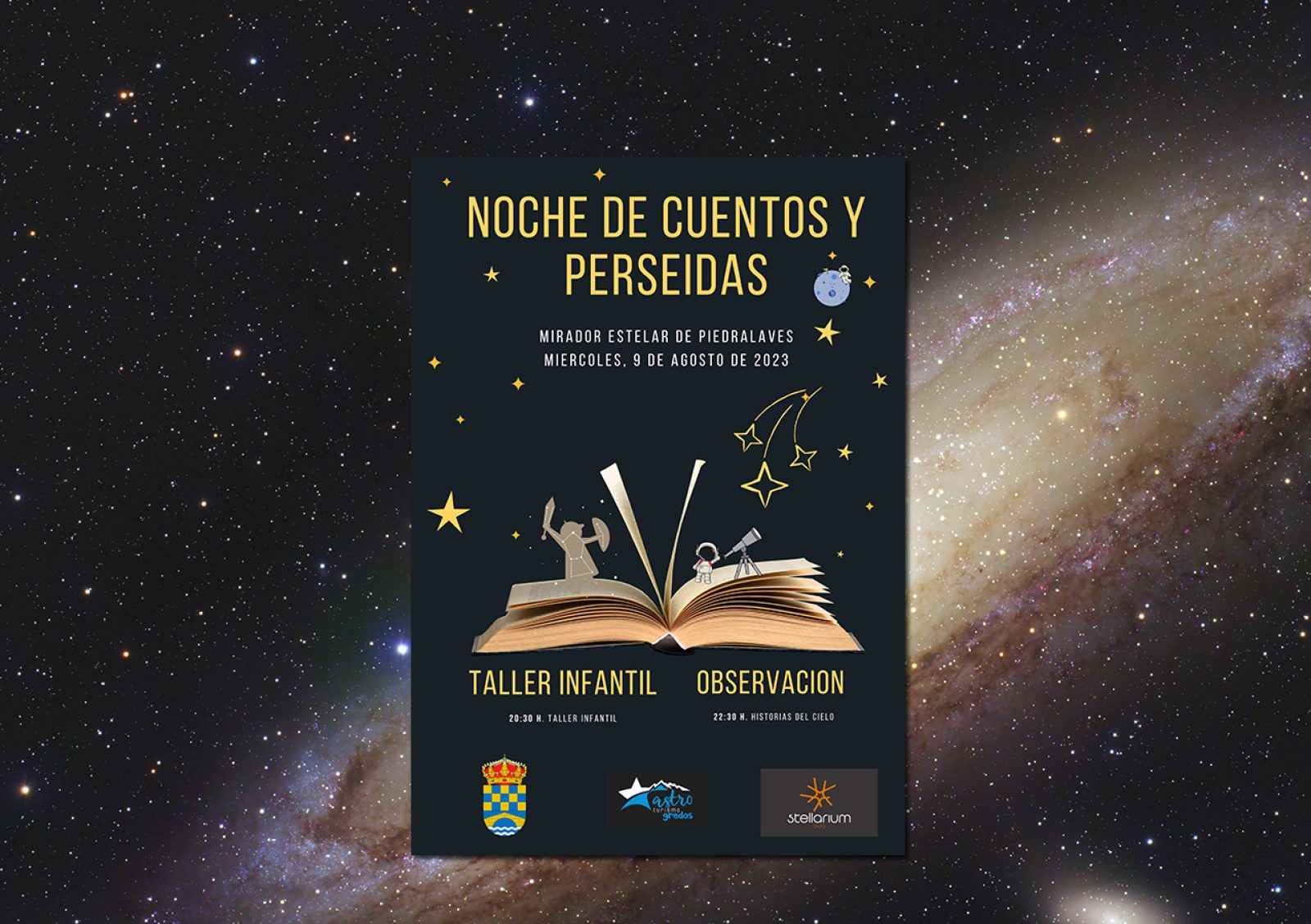 Noche de cuentos y Perseidas