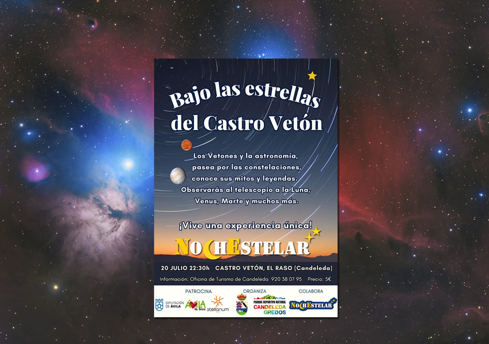 Bajo las estrellas del castro Vettón