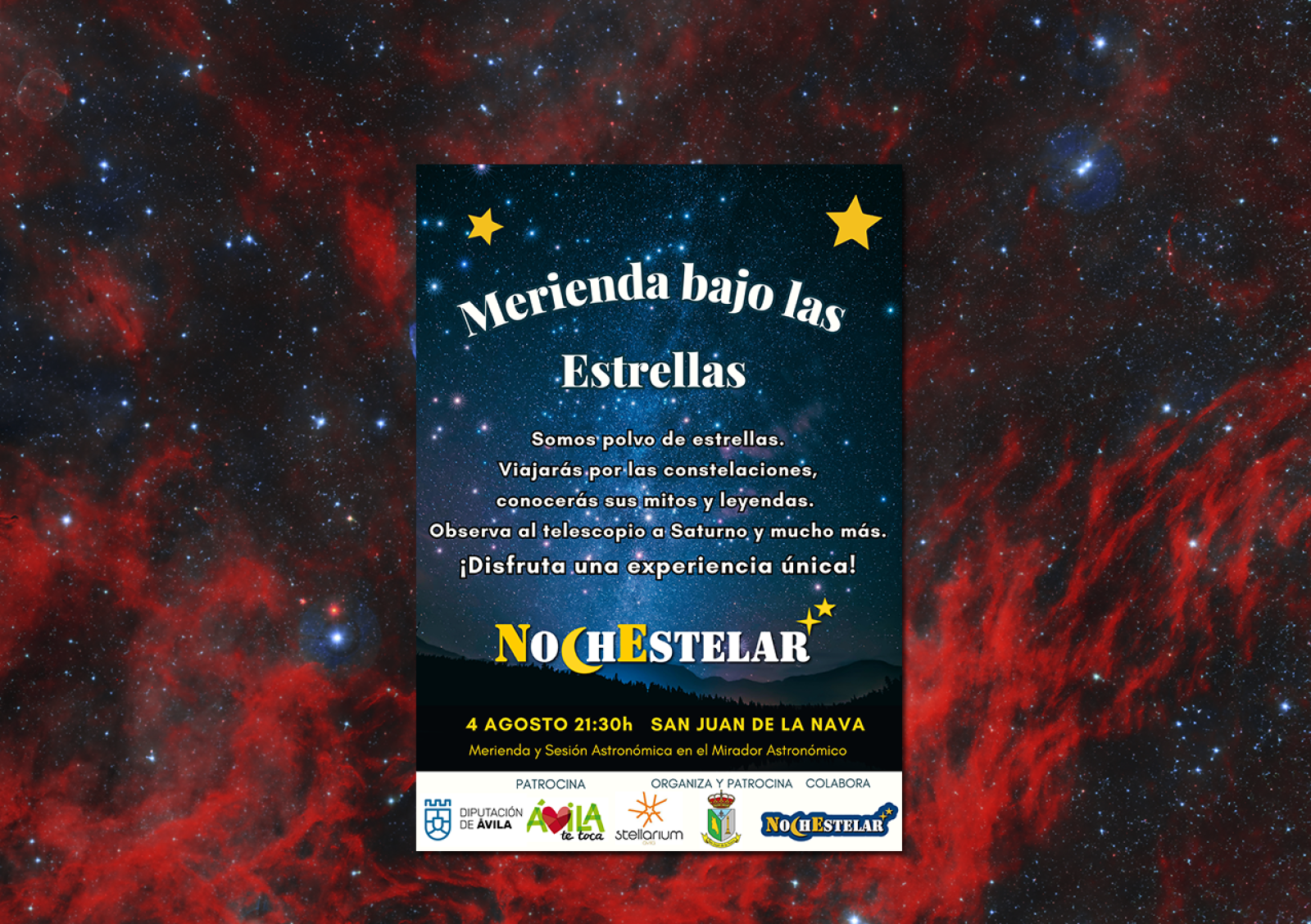 Merienda bajo las estrellas