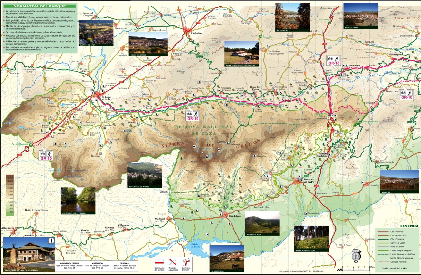 Sendero GR10 a su paso por Ávila