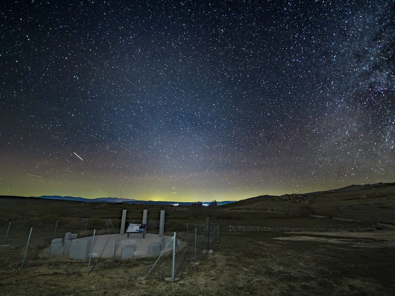 Mirador Asotur en Navalacruz Foto Astroándalus para Asotur