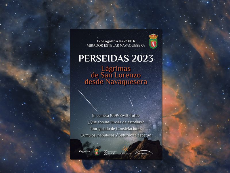 PERSEIDAS 2023 Lágrimas de San Lorenzo desde Navaquesera