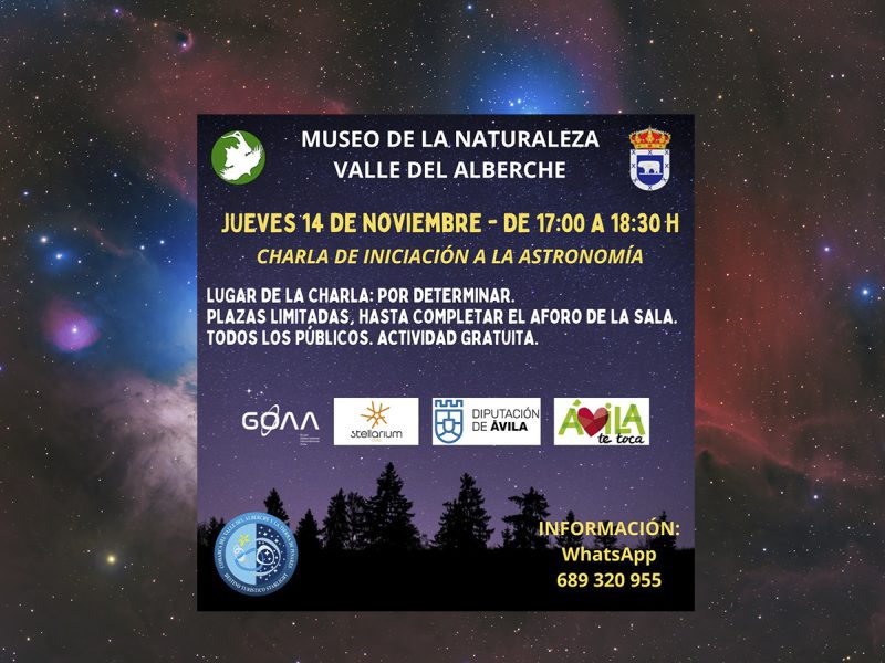 Charla de iniciación a la astronomía