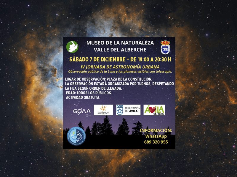 IV Jornada de Astronomía Urbana